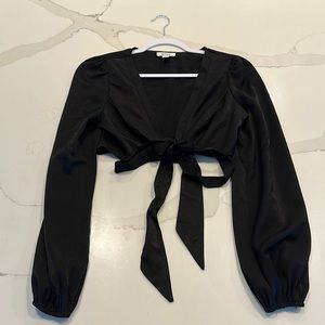 Womens Crop Top - Black